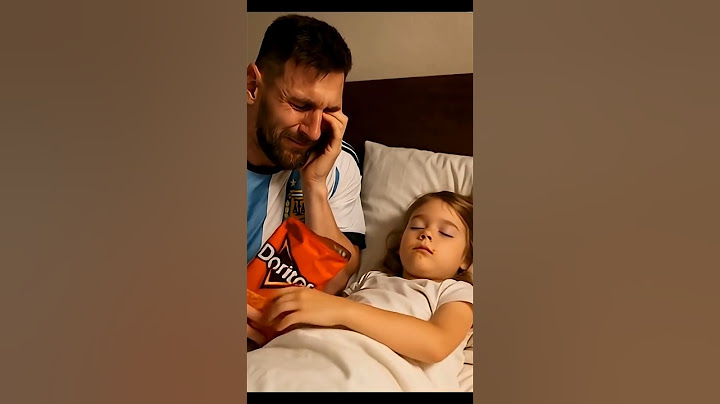 This Little Girl's Tears Changed Messi's Life Forever 😭 #messi #footballer #dimaria #messironaldo