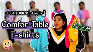 Oversized ~ Comfortable T-shirts Haul / Loose T-shirts / PurPle KohL Megha