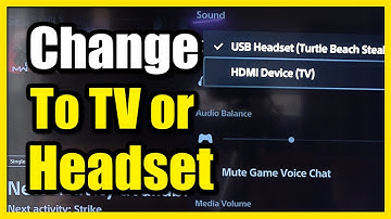 How to Change Audio Output to TV or Headset on PS5 Console (Fast Tutorial)
