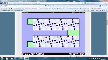 The Worlds Hardest Game Walkthrough [6]