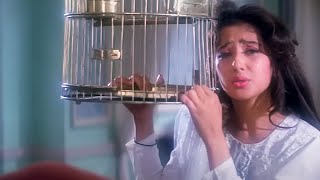 Tota Tota Sajan Se Kehna 4K | Lata Mangeshkar | Manisha Koirala | First Love Letter | 90s Bollywood