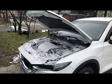 Как я мою двигатель на Mazda CX-5.