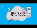 Comment obtenir un numro skype sur un tlphone