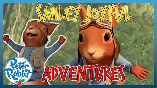 @OfficialPeterRabbit - 😬 Smiley Joyful Adventures! 😬 | SMILE MONTH 😊 | Cartoons for Kids