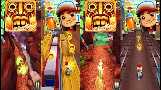 Temple Run 2 Blazing Sands Vs Subway Surfers Monaco Vs Temple Run 2 Vs Subway Surfers -Gameplay screenshot 3