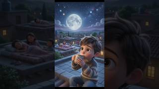 🌙 Indian Village Night Life | Rooftop Stories & Moonlight Train 🚂 #villagelife