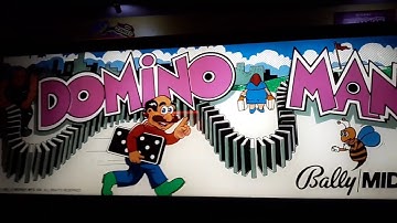 Domino Man Arcade Game at fun spot Arcade worlds largest Arcade