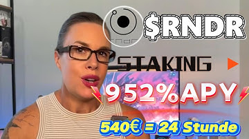 Maximiere Krypto-Gewinne: Staking RNDR coin in Render