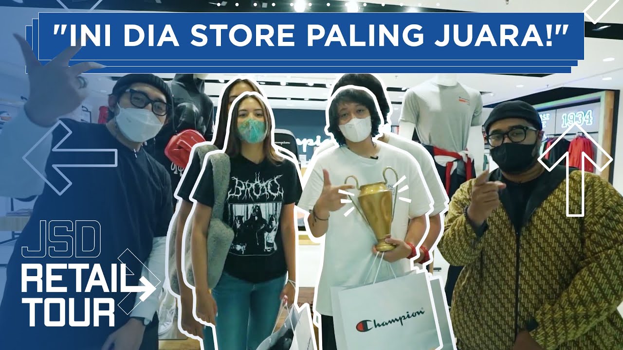 Explore Champion Grand Indonesia Bareng Hanif & Aurelie Moeremans | #JSDRetailTour