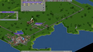 Nantside to Pronningdore Route | Tallulah Modding | OpenTTD