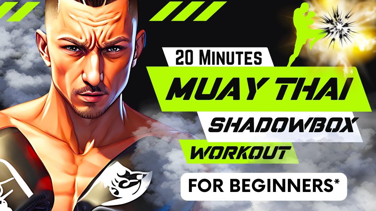 Muay Thai Shadowboxing Workout(NO EQUIPMENT) - Master a 8-Strike Combo in just 20minutes