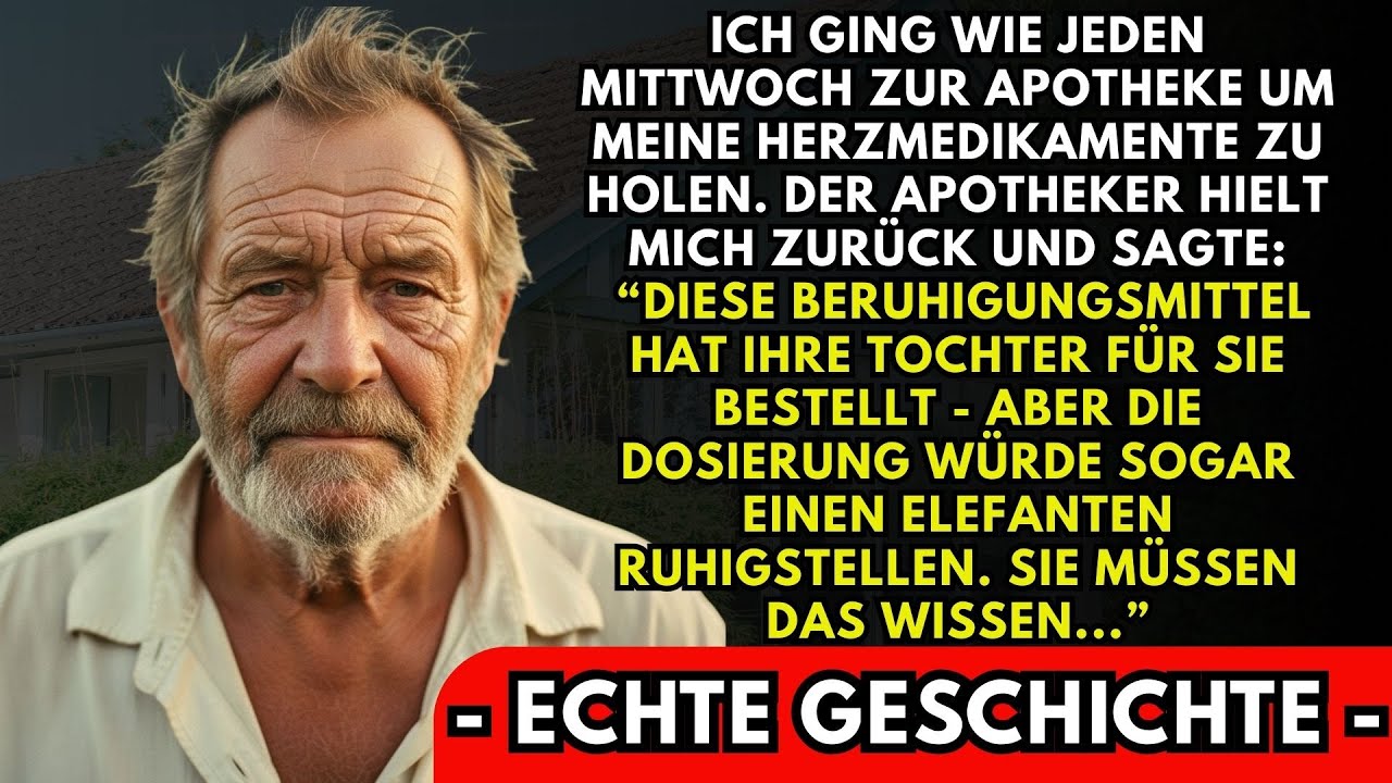 Ich bin mit 67 Jahren und 40 Jahren Militärerfahrung zum ersten Mal in meinem Leben richtig wütend geworden – als mir mein Apotheker flüsterte, dass meine Tochter starke Beruhigungsmittel für mich...