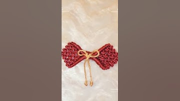 Macramé headband