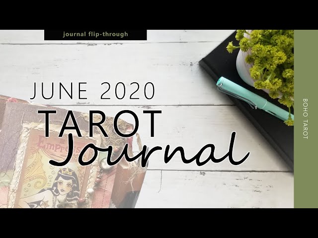 A Walk-Through of the 2020 Tarot Planner and Journal from The