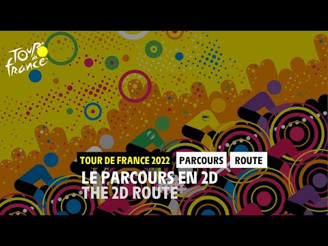 #TDF2022 - Discover the route in 2D