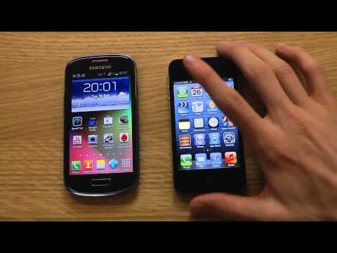 Samsung Galaxy S3 Mini vs. Apple iPhone 4 - Review