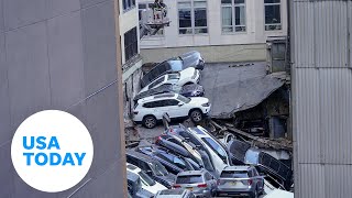Parking garage collapses in New York City; at least one person dead | USA TODAY