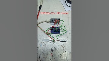 ESP8266 12V LED CHASER #art