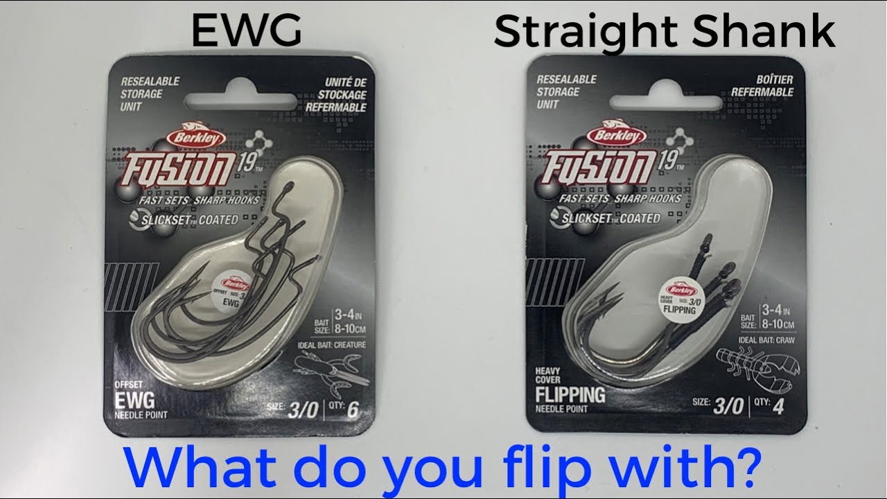 What do you flip with? EWG or Straight Shank 