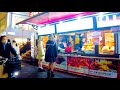 Shinjuku in Tokyo 🐶🍻Night Encounter Town ♪💖🐶4K ASMR non-stop 1 hour 07 minutes