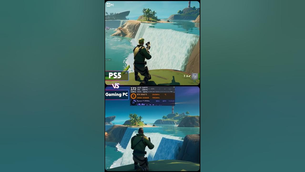 ps5-vs-gaming-pc-fortnite-benchmark-shorts-youtube
