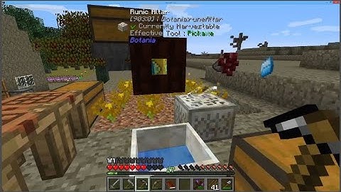 Minecraft Regrowth Modpack Ep 14 - A little technical issue on the runic altar