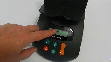 How To Program Volumatic Count Easy To Count Old & New £10 Notes