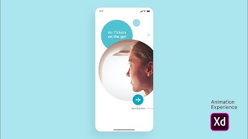 Flight Ticket Booking Mobile App Design - Adobe XD