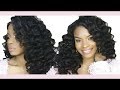 SUPER DEFINED WAND CURLS ON KINKY COARSE CLIP INS | BETTER LENGTH