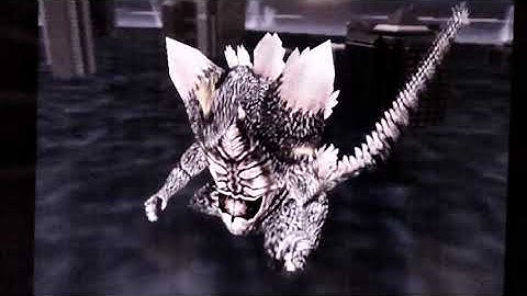 Godzilla Unleashed ps2 SpaceGodzilla story mode part 5