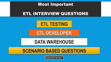 ETL interview questions and answers | ETL testing interview questions and answers | ETL process