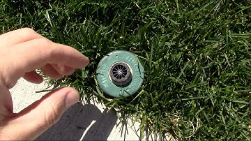 How to replace a sprinkler spray head