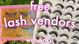 WHOLESALE LASH VENDORS LIST✨| FREE LASH VENDOR LIST 2021!