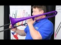 Hear the difference between plastic and brass instruments