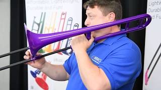 Hear the difference between plastic and brass instruments