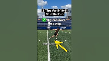3 Tips to blaze the 5-10-5 Shuttle Run 🔥💨
