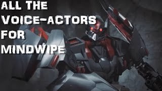 All The Voice-Actors For Mindwipe