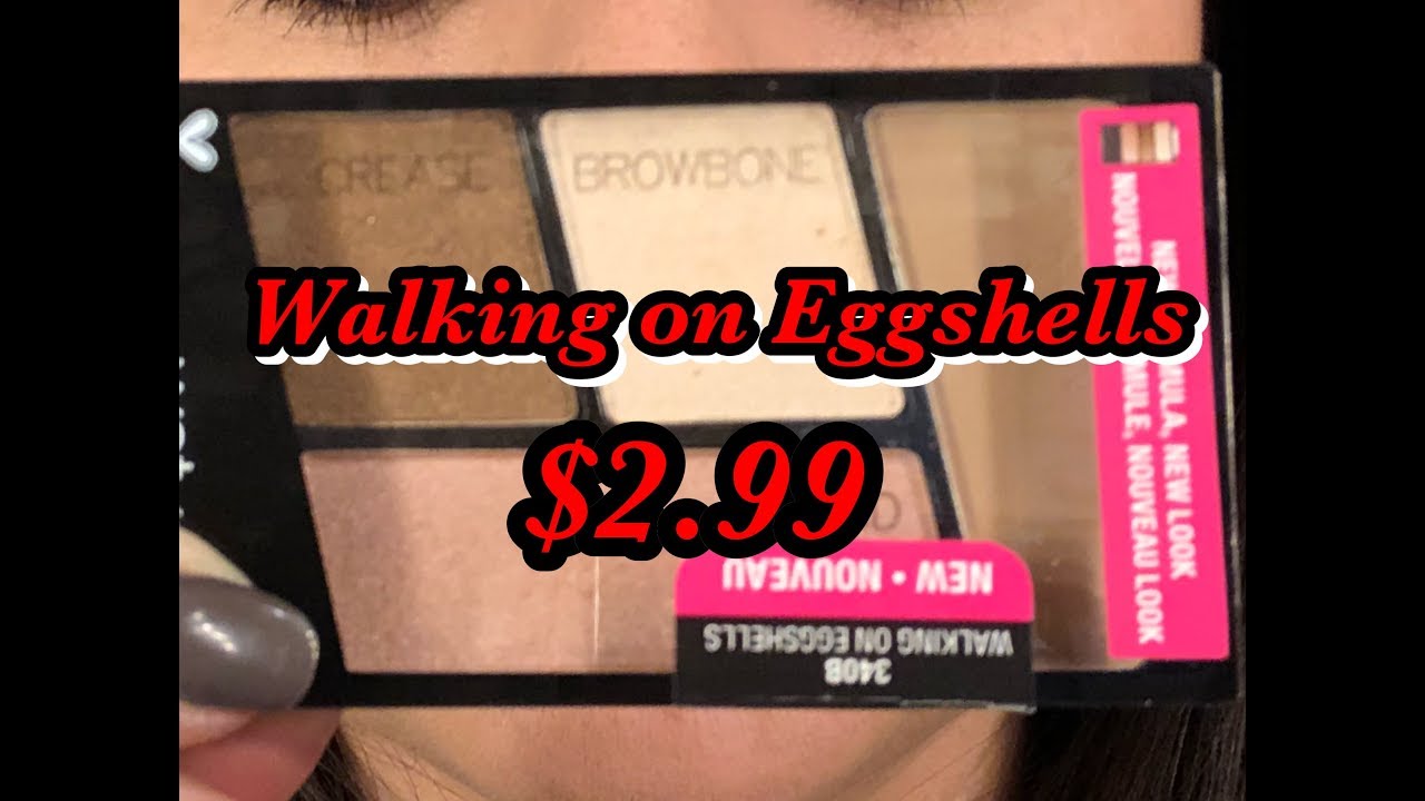 $2.99 Waking on Eggshells by Wet N Wild eyeshadow tutorial