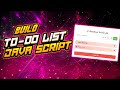 How to Create a Stylish To‑Do List App with HTML, CSS & JavaScript