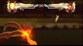 Naruto Storm Generations - Naruto Rikudou x Kyuubi 4 caldas