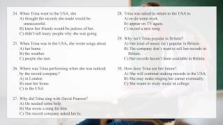 FCE First Certificate in English Listening Test | Part 4