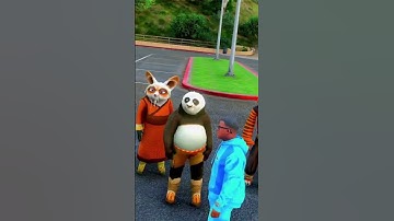 Franklin and Shinchan & Pinchan play HIDE AND KILL with Squid Game Doll In GTA 5 #shorts #squidgame