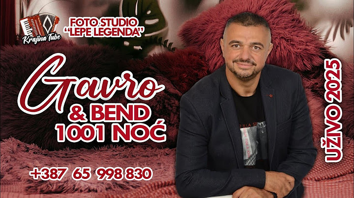 GAVRO i Bend 1001 noć - Ono majka sina oženila - KOLO (Uživo 2025)