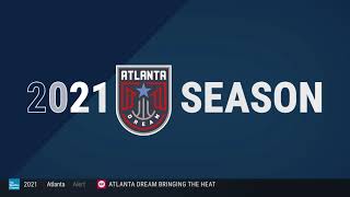 2021 Atlanta Dream Schedule Release