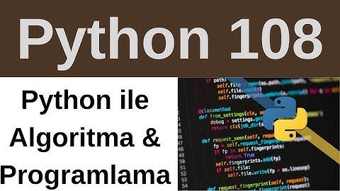 Python 108 - String işlemleri | indisleme, dilimleme, replace, format string, escape karakterler