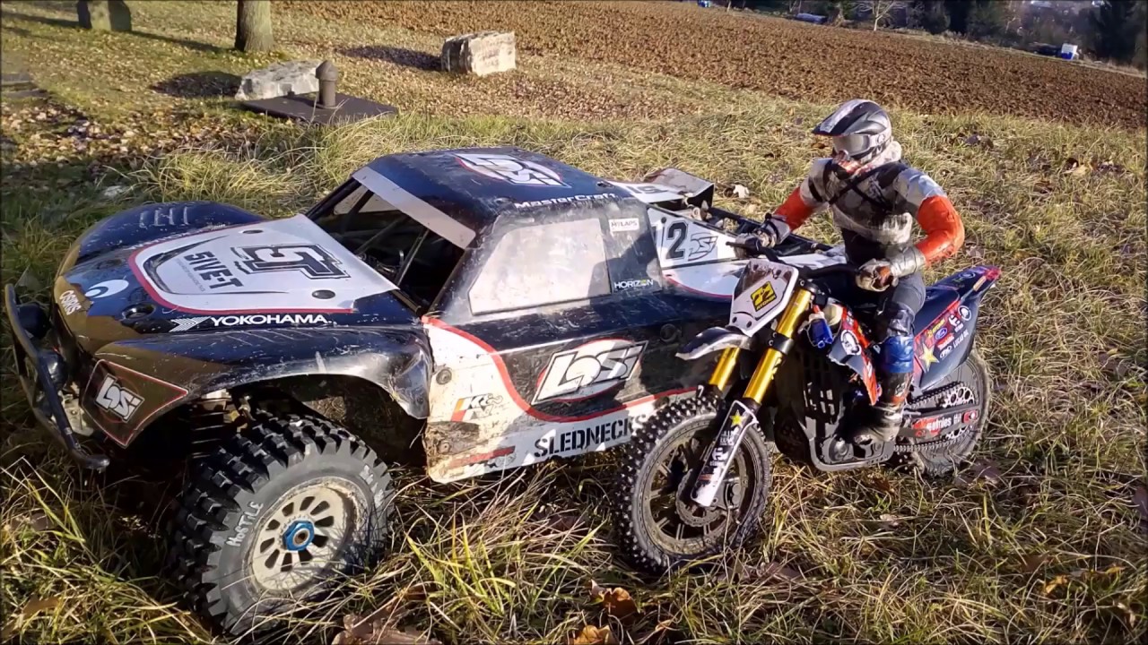 Losi 5t and brushless RC Motocross Bike having fun..)) YouTube Losi 5t and brushless RC Motocross Bike having fun..)) YouTube
