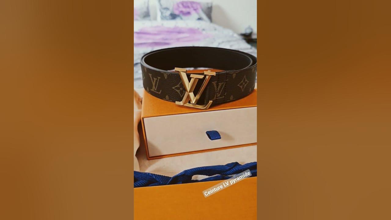 Louis Vuitton Damier LV Pyramide Belt