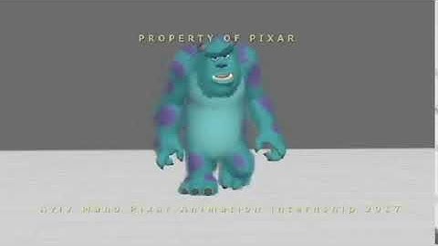 |Monsters Inc| Sully Test Animation with Sound Part 8