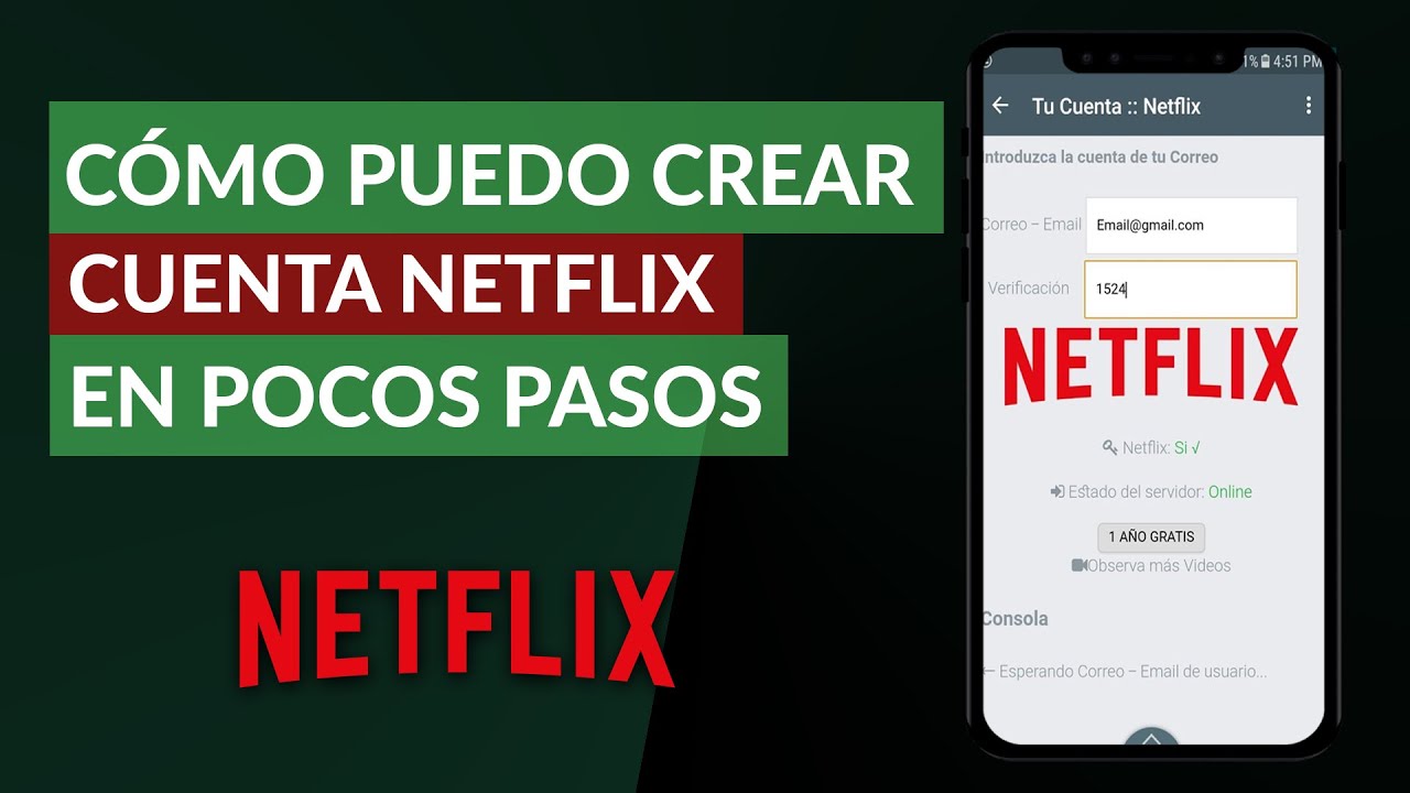 Empresario Impresión almohada Cómo Puedo Crear una Cuenta de Netflix en Pocos Pasos - YouTube