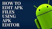 APK Editor pro Tutorial MOST POWERFUL HACKING ANYTHING APP ... - 